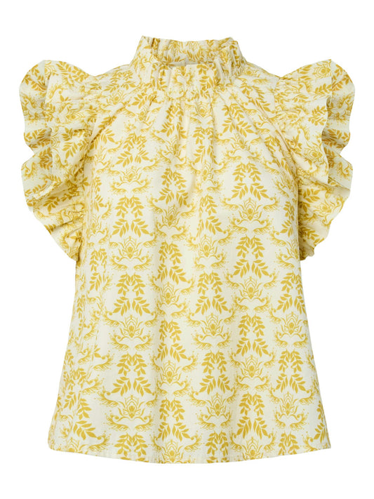 YASCOLEA CS TOP - PRISTINE/COLEA PRINT