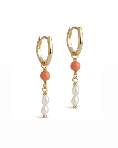 Liva Hoops Light Coral