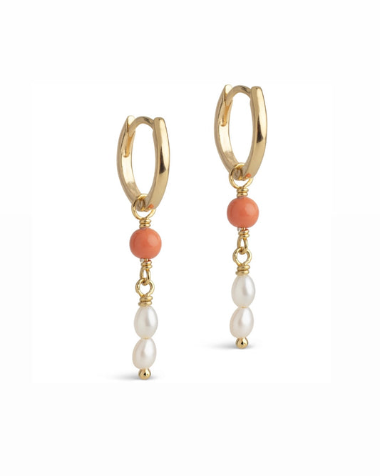 Liva Hoops Light Coral