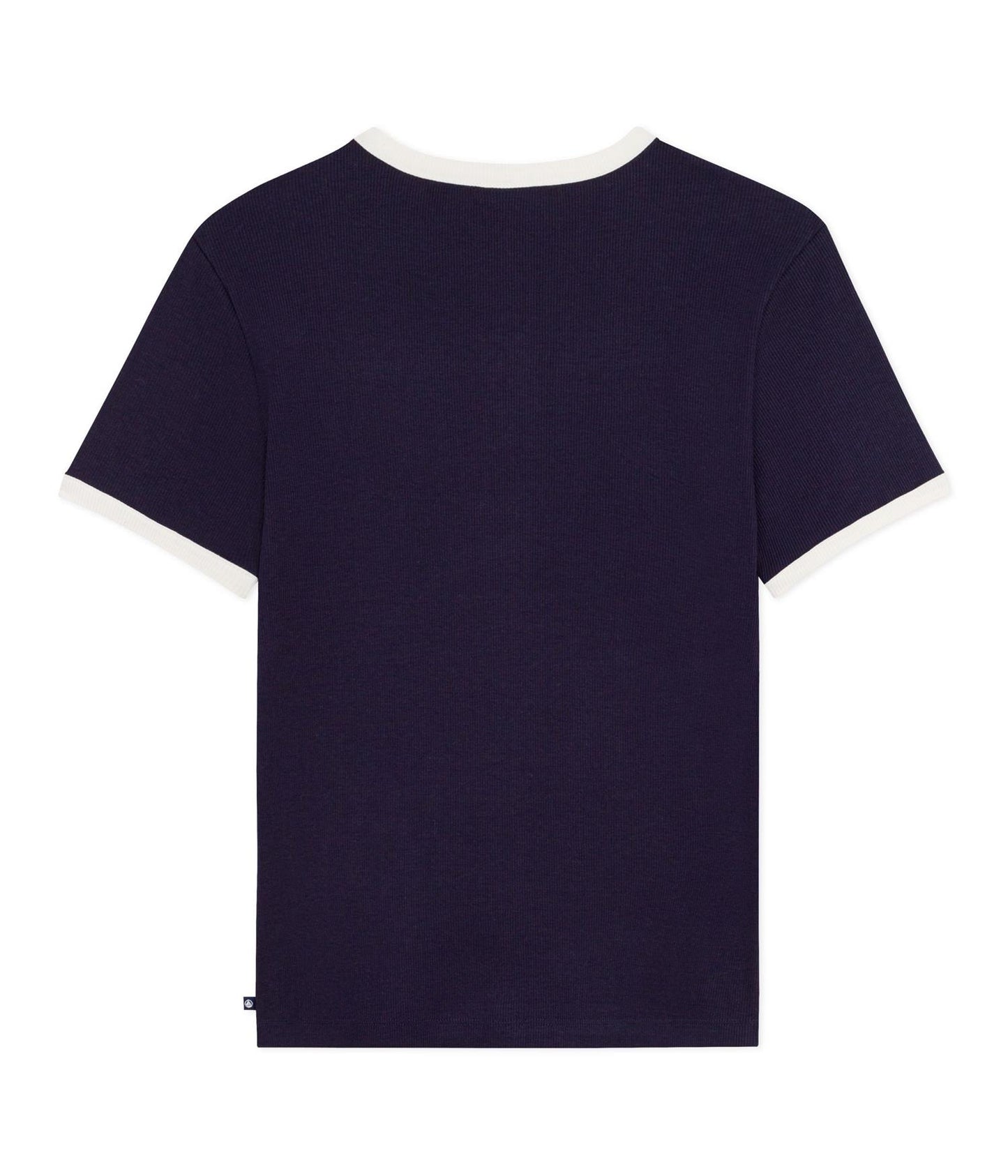 Tee-Shirt Ribbed - Navy and White details
