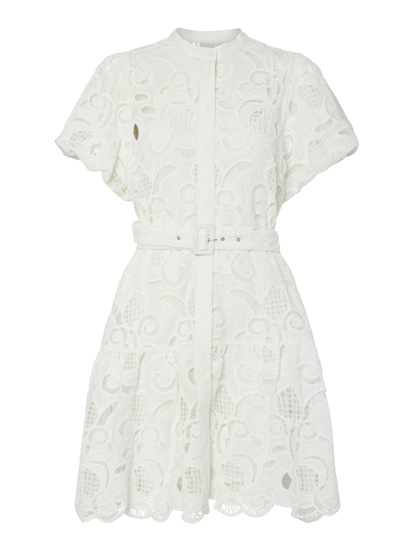 YASSANA SS DRESS - STAR WHITE