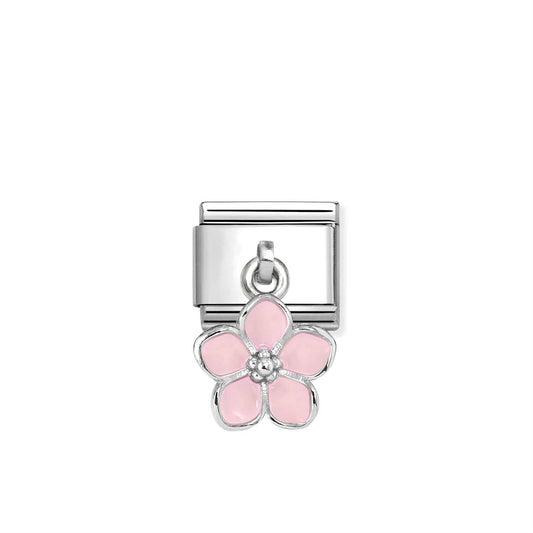 LINK, PINK FLOWER PENDANT