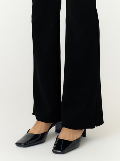 YASTHERESE HW PANTS S. SHOW - BLACK