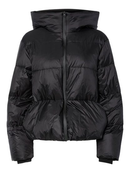 YASPOPPEL DOWN BLEND JACKET - BLACK