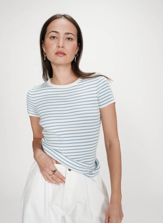 Vendredi T-Shirt - Bleuet