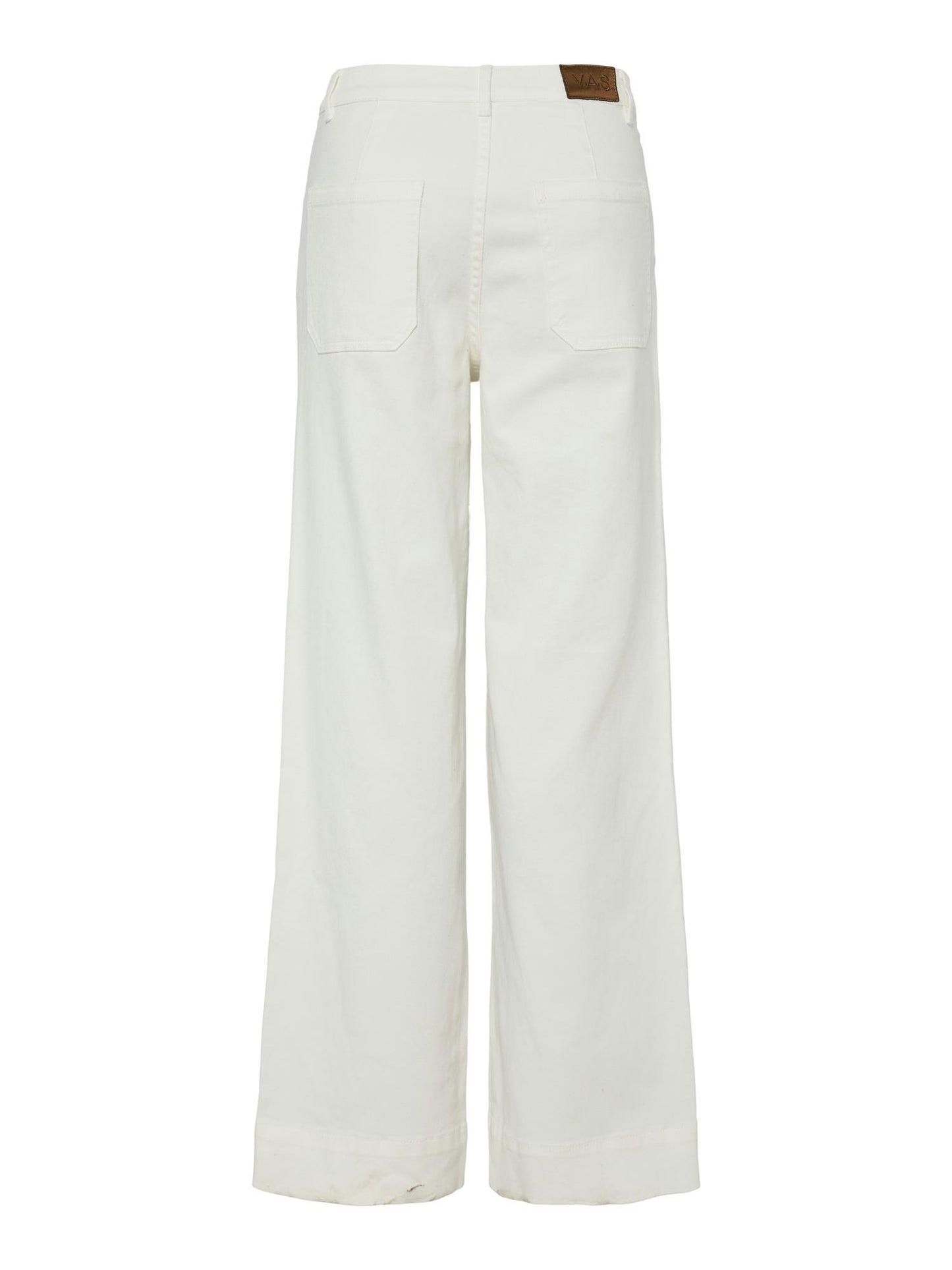 YASJENKA HW FLARED JEANS - STAR WHITE