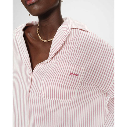 Vipera Stripe Shirt - Pivoine