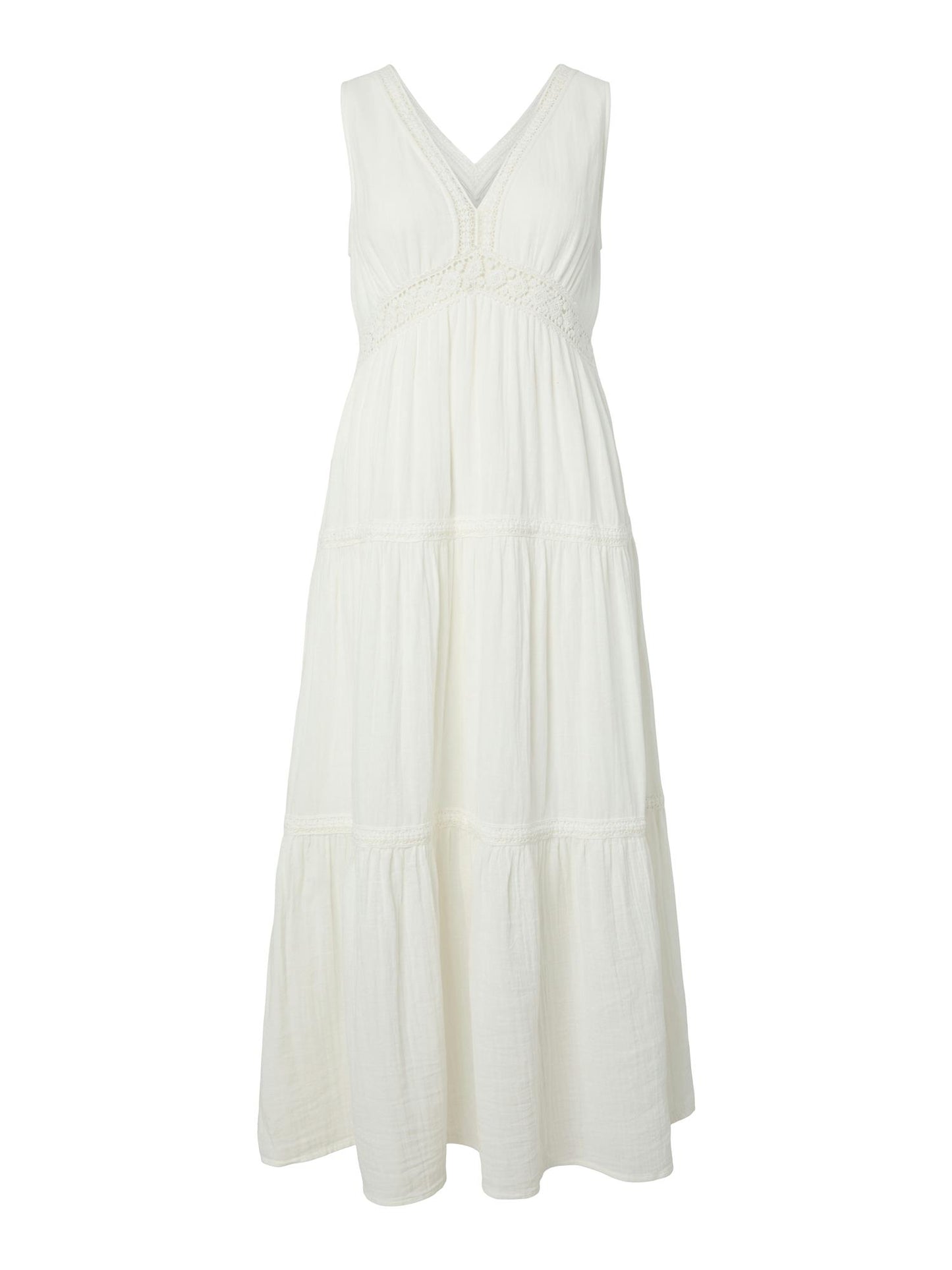 YASANINI SL ANKLE DRESS - STAR WHITE