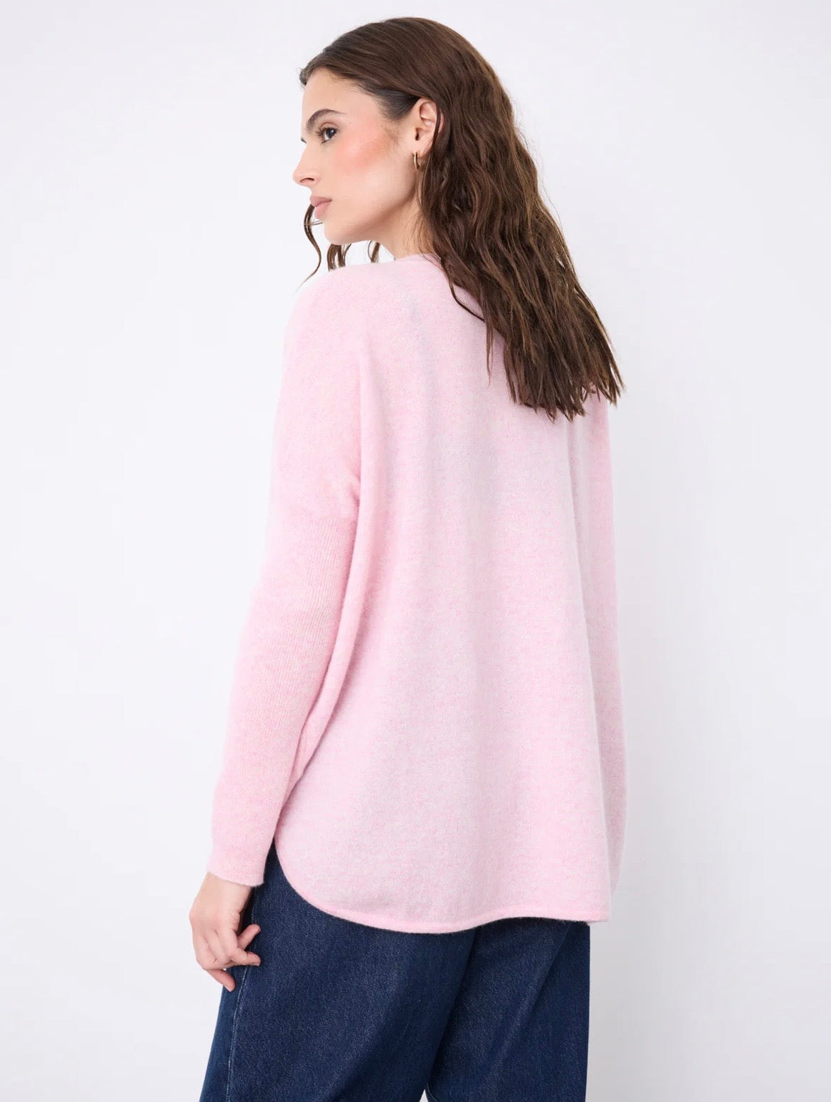 Alicia Cashmere Cardigan - Pivoine