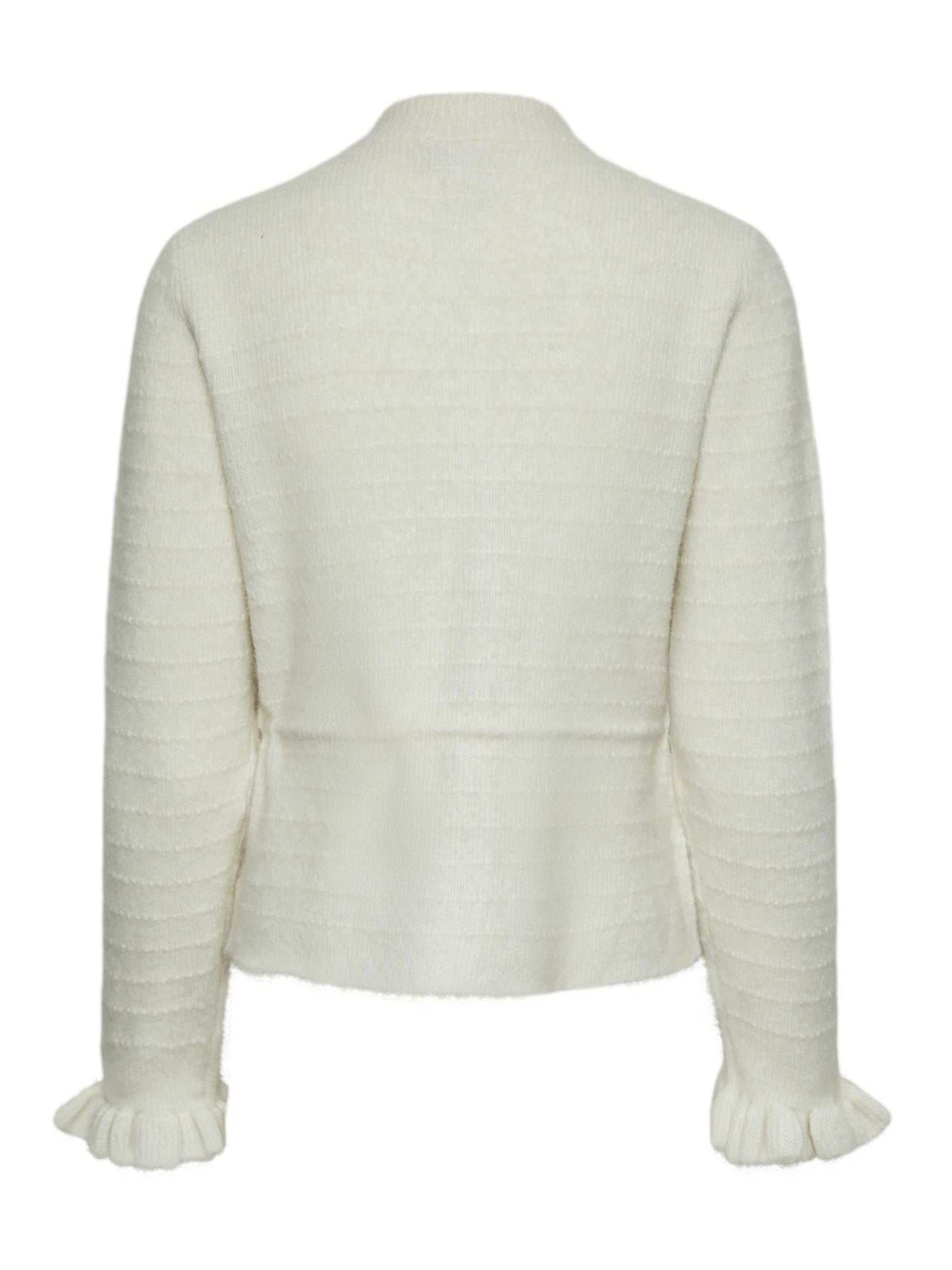 YASTHELLIS LS KNIT CARDIGAN - BIRCH
