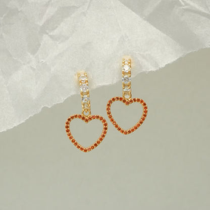 Fall Love Hoops - Orange