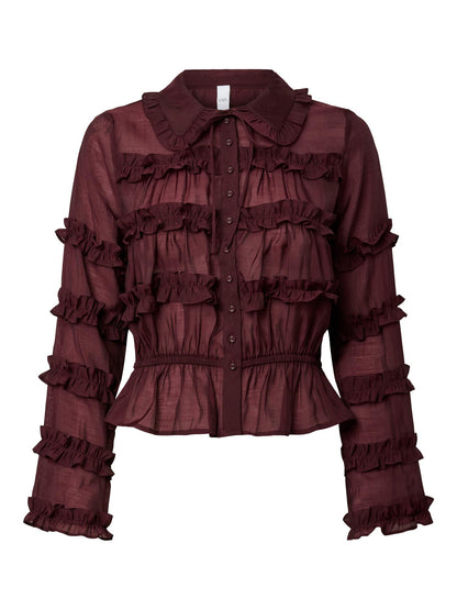 YASMALVA LS SHIRT - FIG