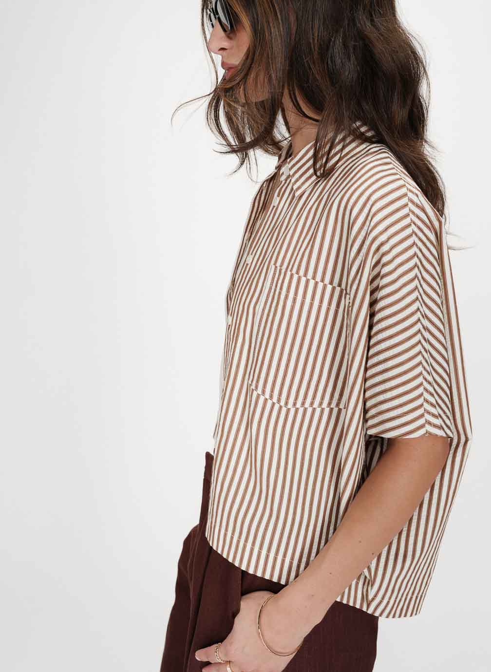 Vercia Shirt - Mocha