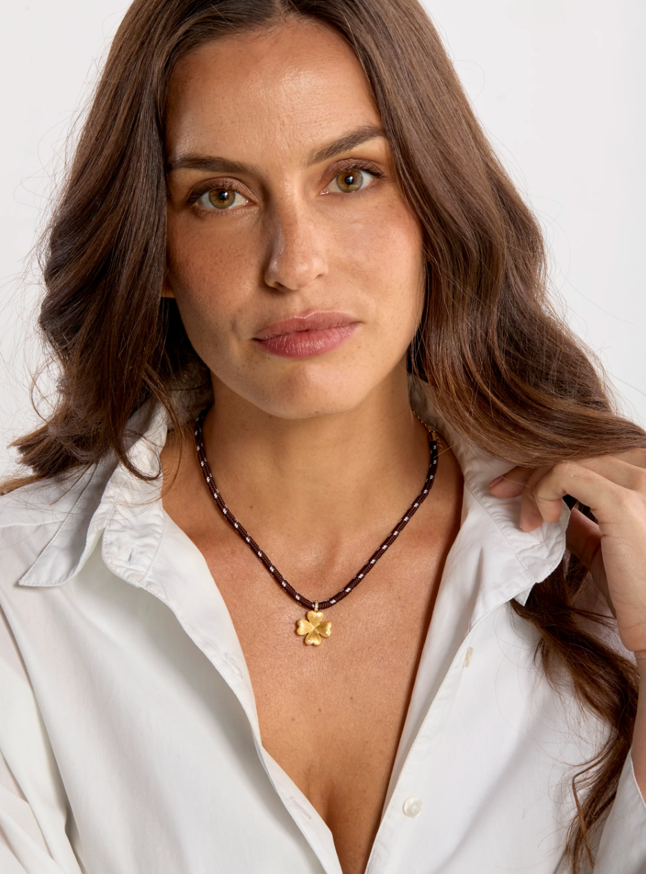 Brown Lucky Baby Necklace
