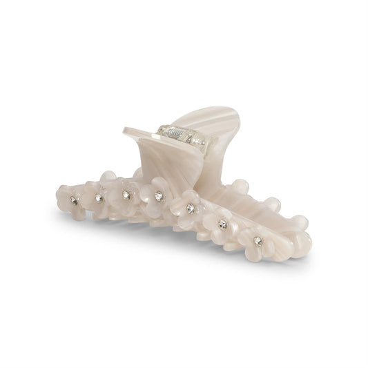 Amour Flower Clip - Cream