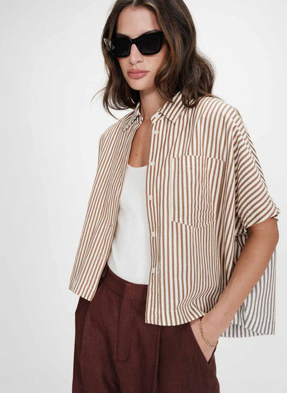 Vercia Shirt - Mocha