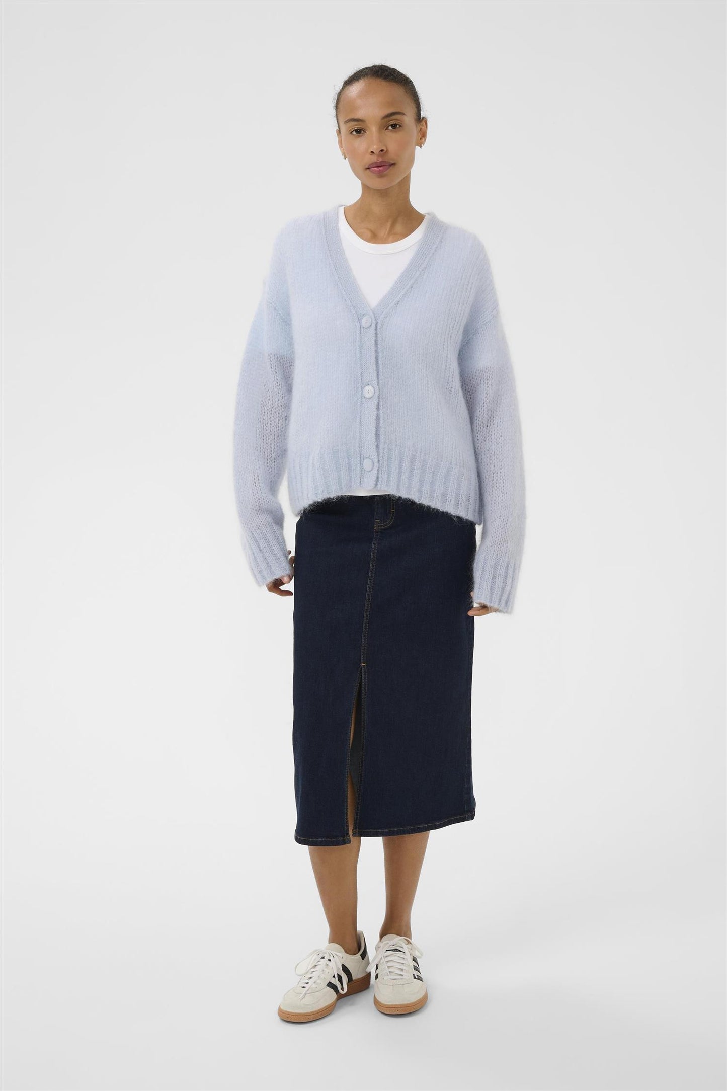 ZendayaPW Cardigan - Gray Dawn