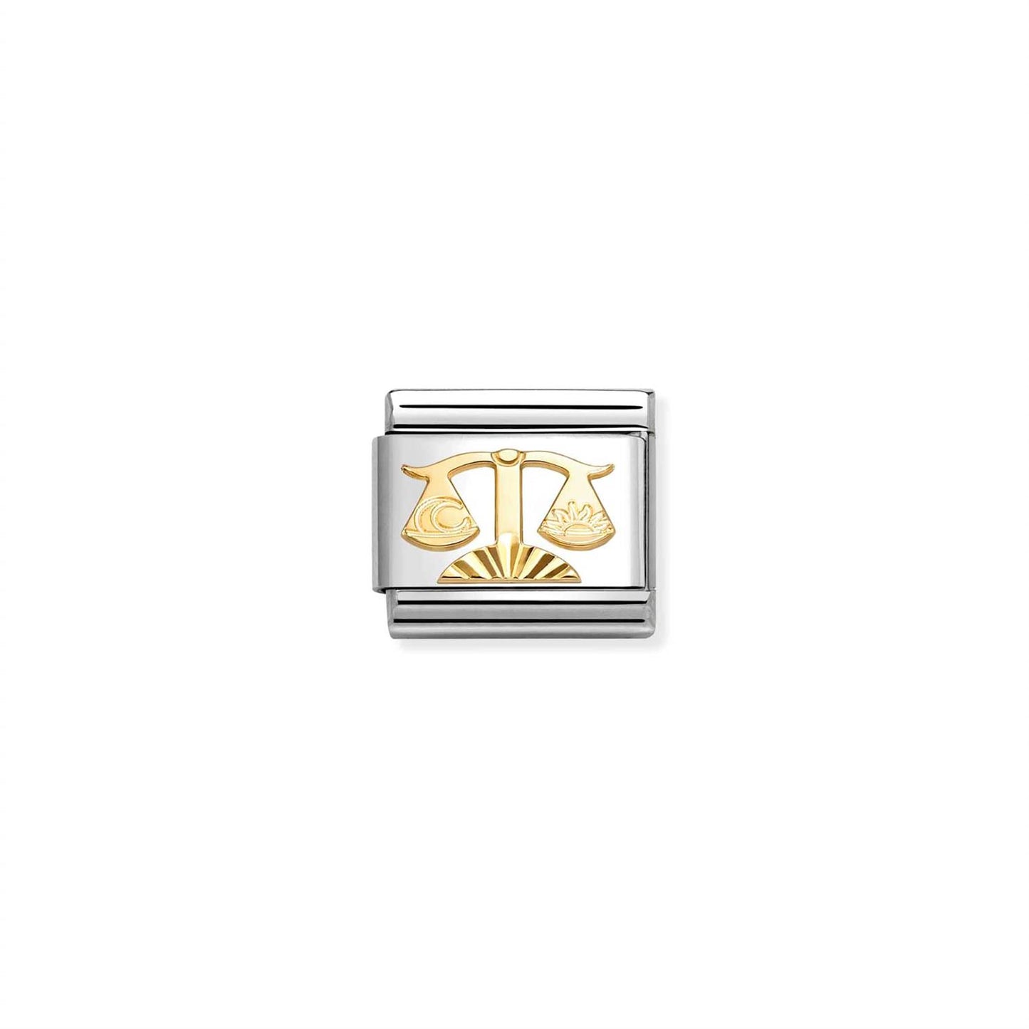 LINK, LIBRA IN  GOLD DIAMOND CUT (VEKTEN)