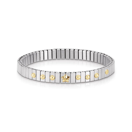 STRETCH BRACELET WITH GOLD STAR