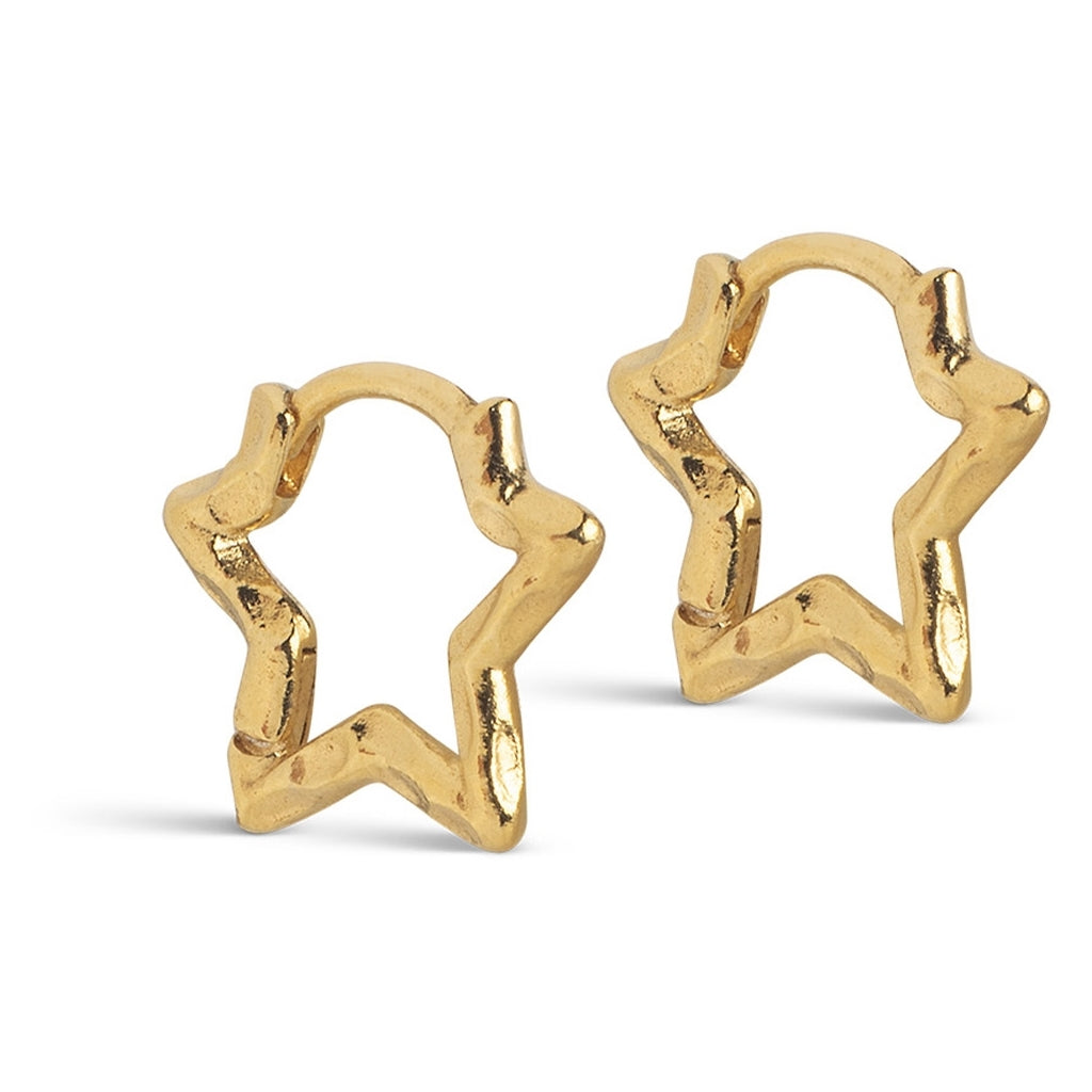 Organic Star Small - Gold Plated