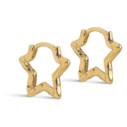 Organic Star Small - Gold Plated