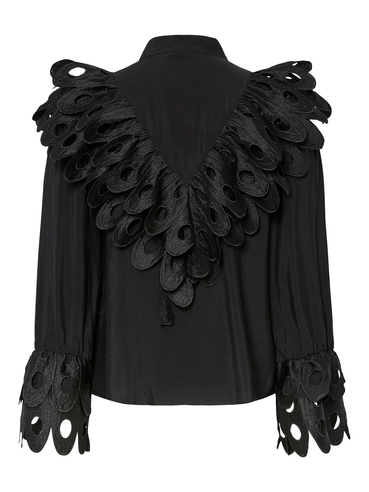 YASTONGA LS SHIRT SHOW  - BLACK
