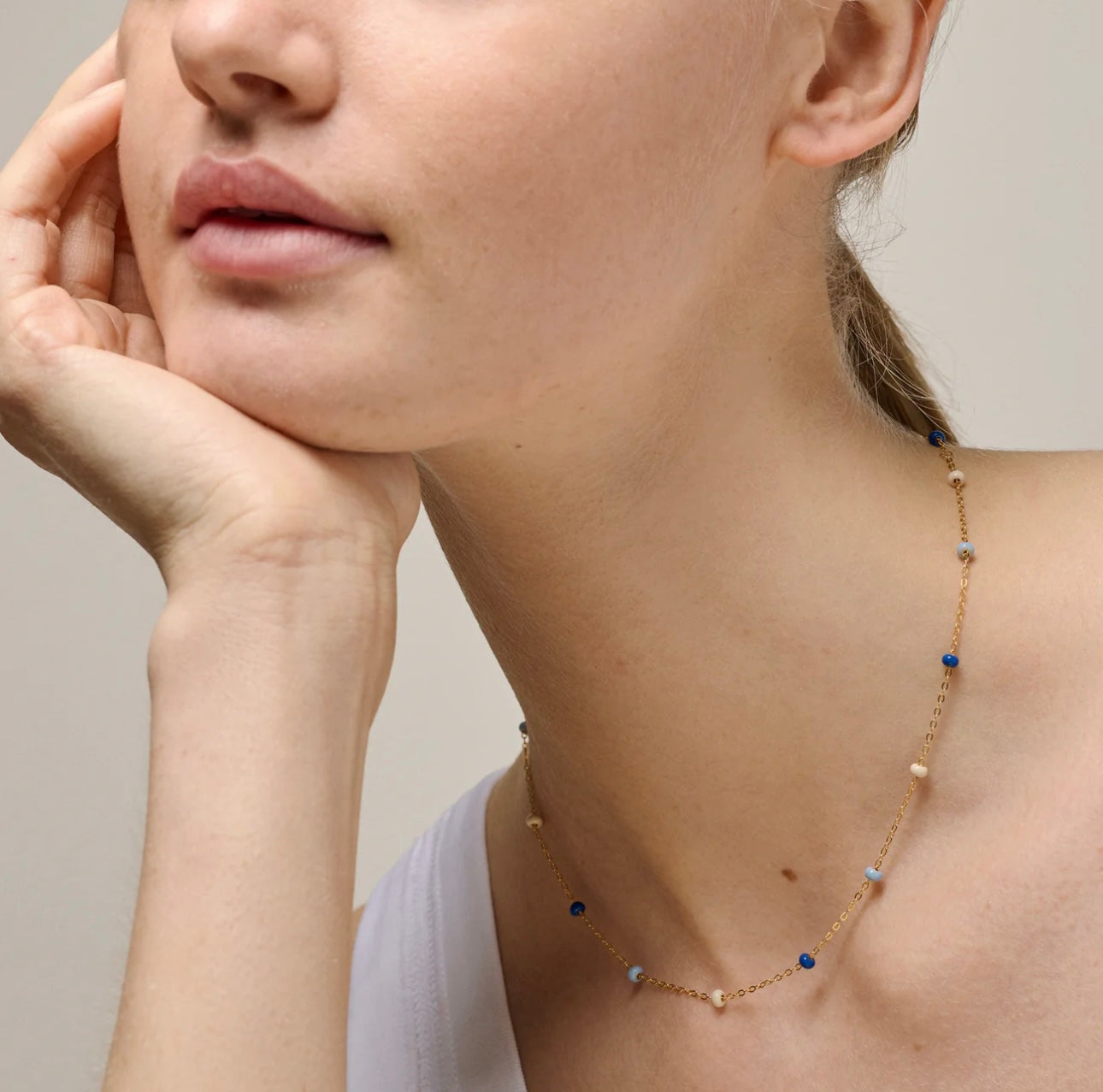 Lola Bold Marine Necklace