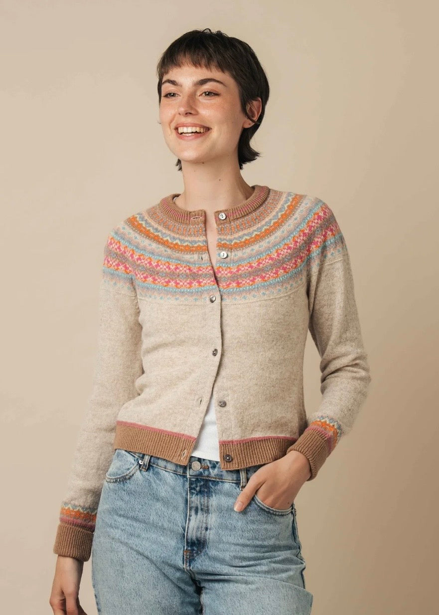 Alpine Short Cardigan - Winter Romance
