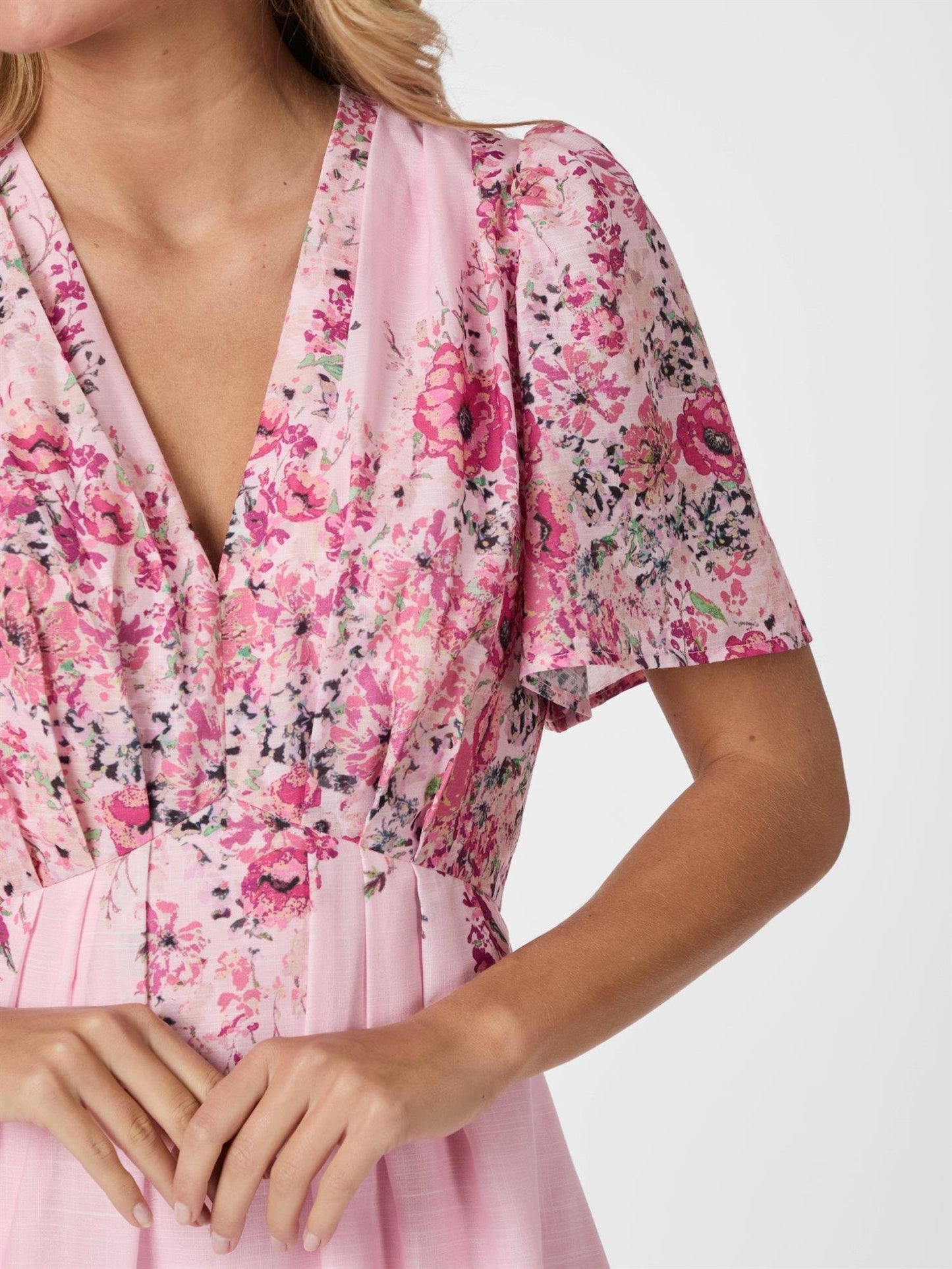 Serna Flower Print Dress