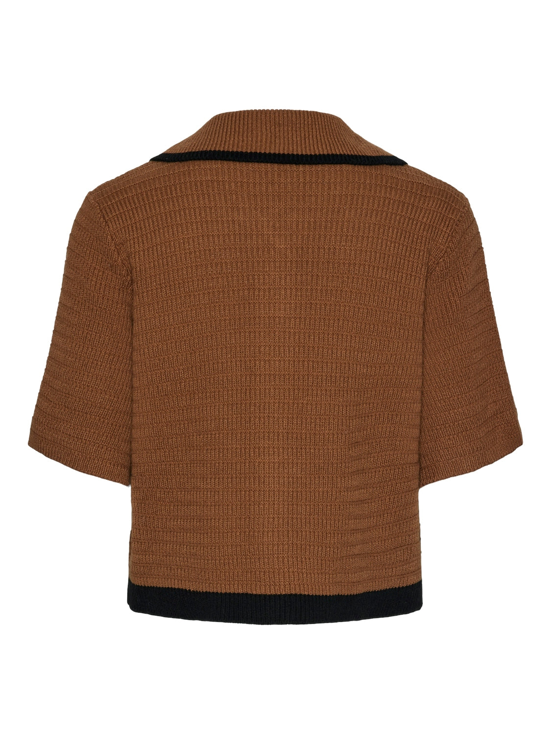 YASKLOMA SS KNIT CARDIGAN - MALT BALL