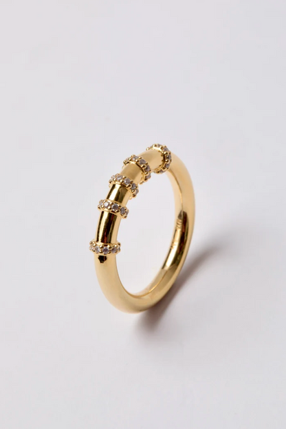 Rock Gold Ring