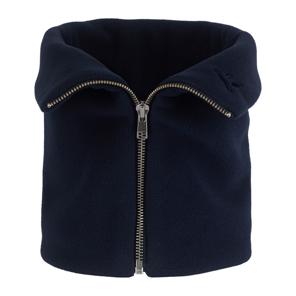 Classic Fullzip Neckband - Navy Silver zip