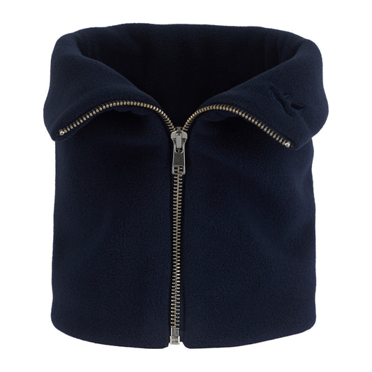 Classic Fullzip Neckband - Navy Silver zip