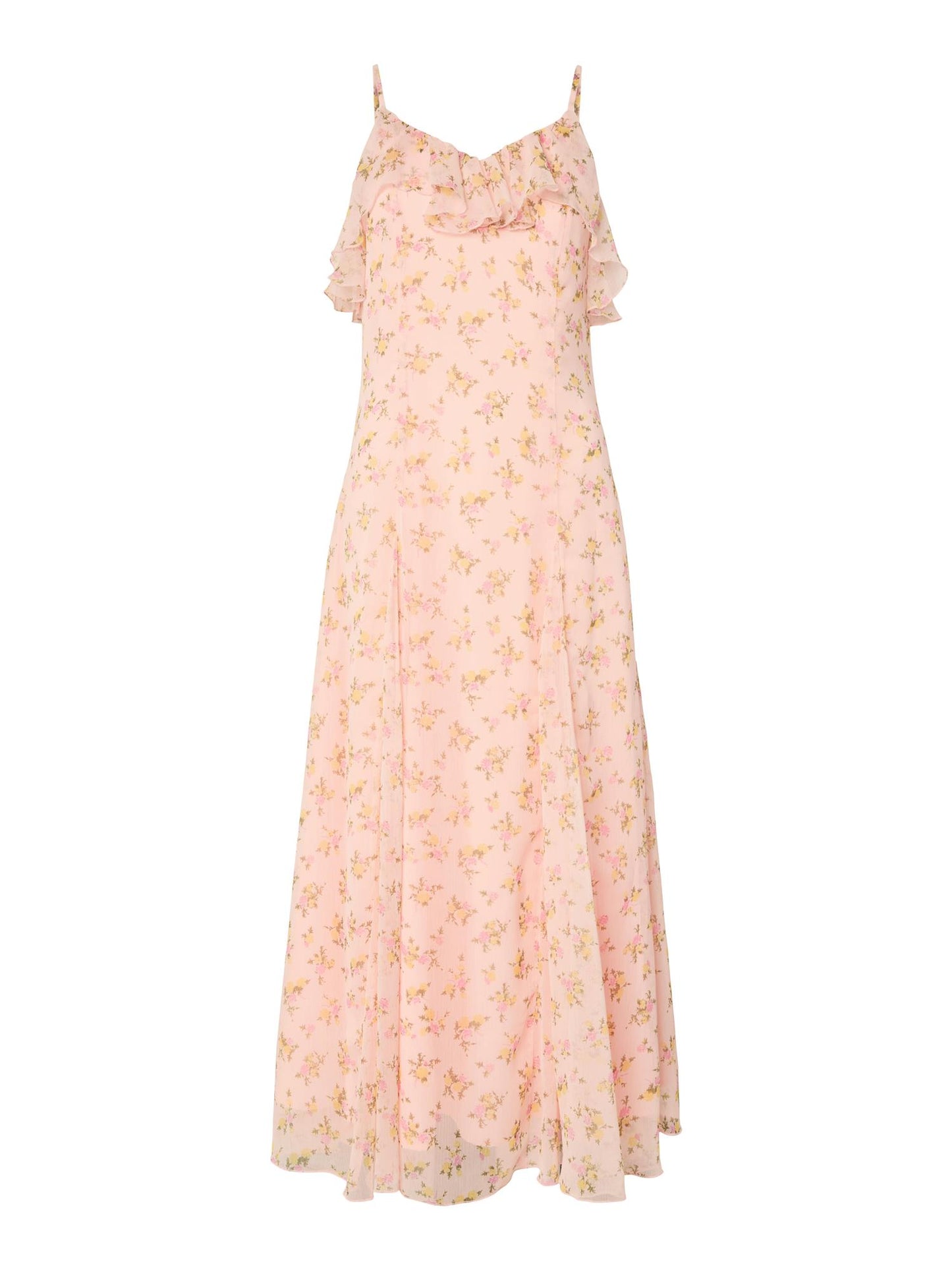 YASSOIREE STRAP MAXI DRESS - BLUSHING ROSE