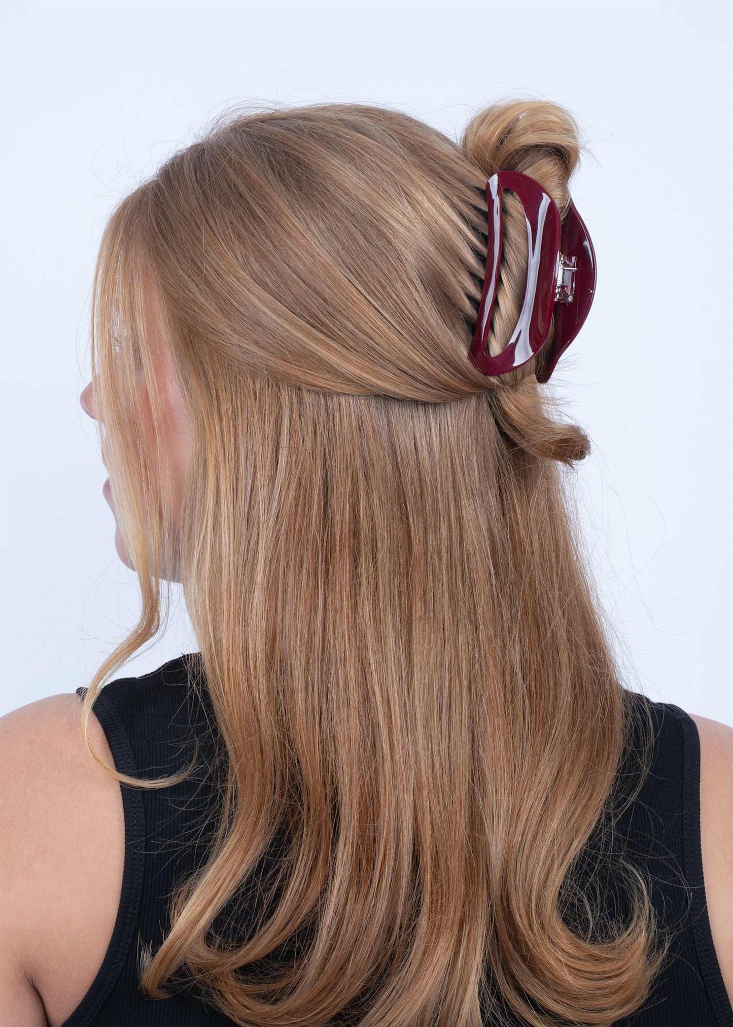 Theresa Solid Big - Burgundy