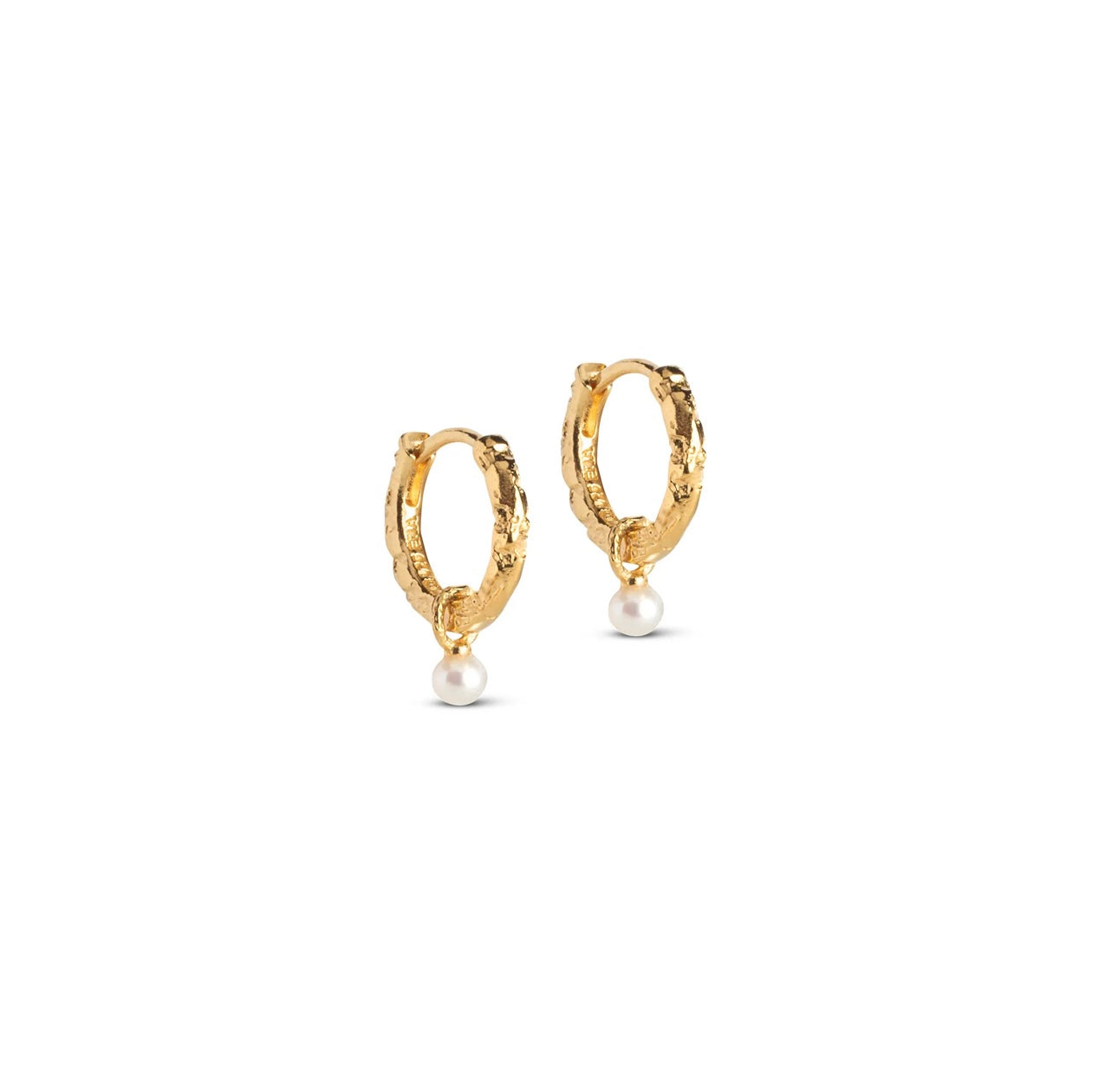 Belle Pearl Hoops