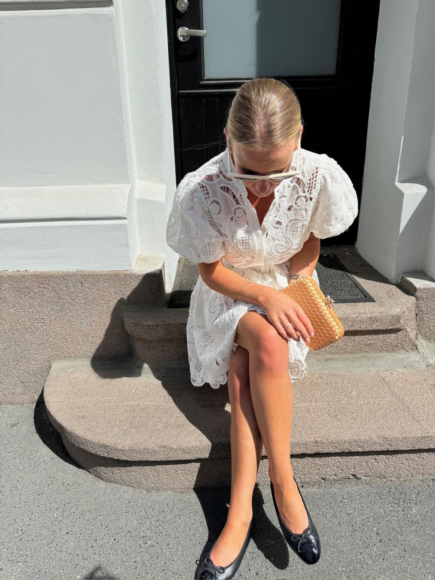 YASSANA SS DRESS - STAR WHITE