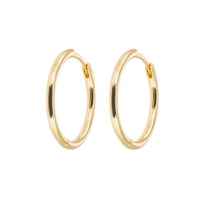 Large Gold Hoops