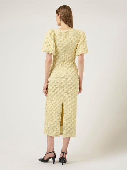 YASMIAMAJA 2/4 LONG DRESS - ANISE FLLOWER