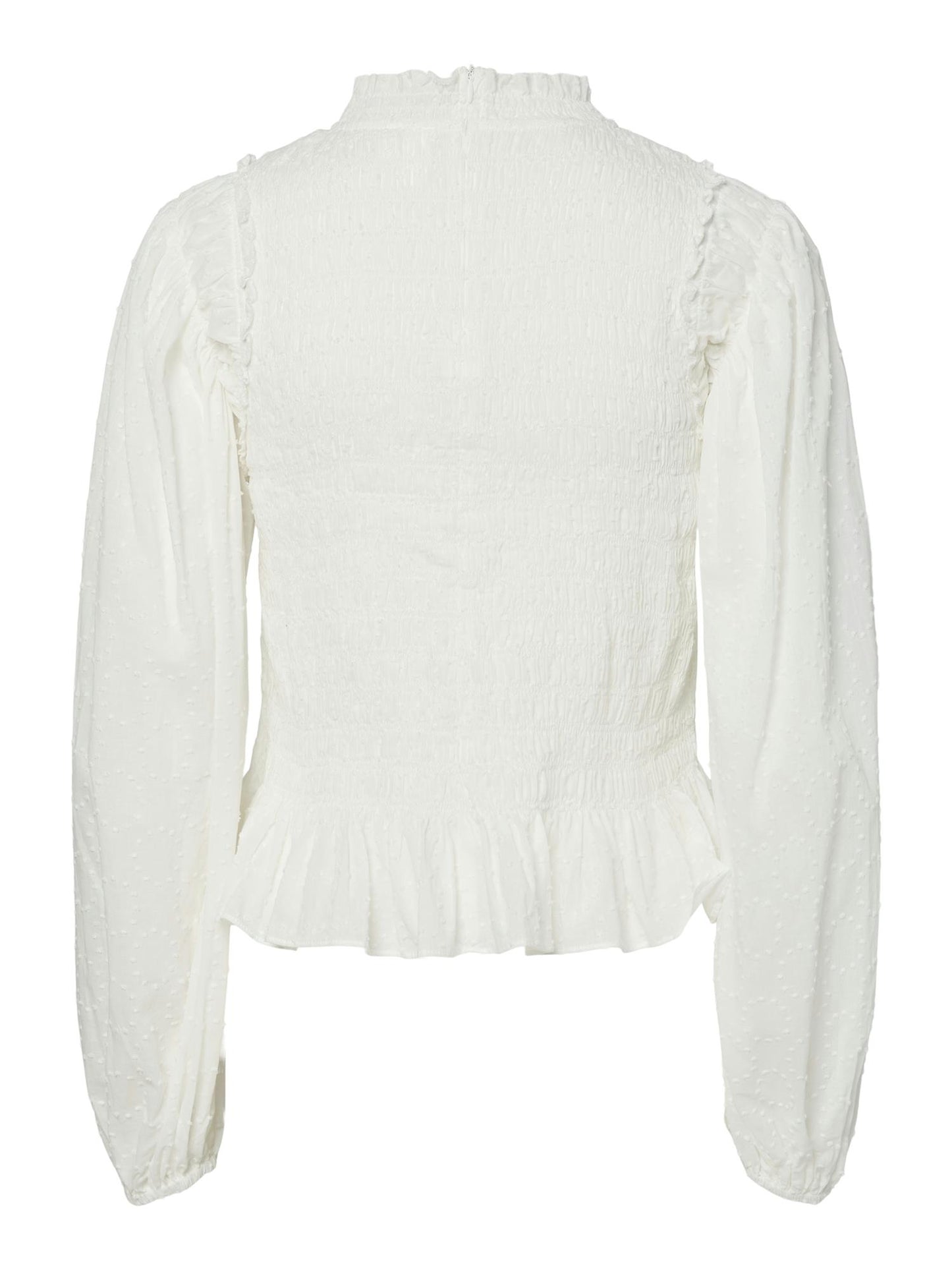 YASSAU LS TOP - STAR WHITE