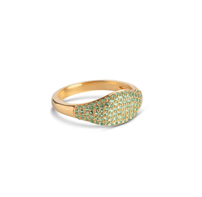 Sparkling Mary Green Ring