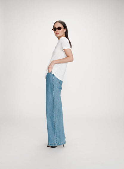 Vasco T-shirt Glitter - Ivoire