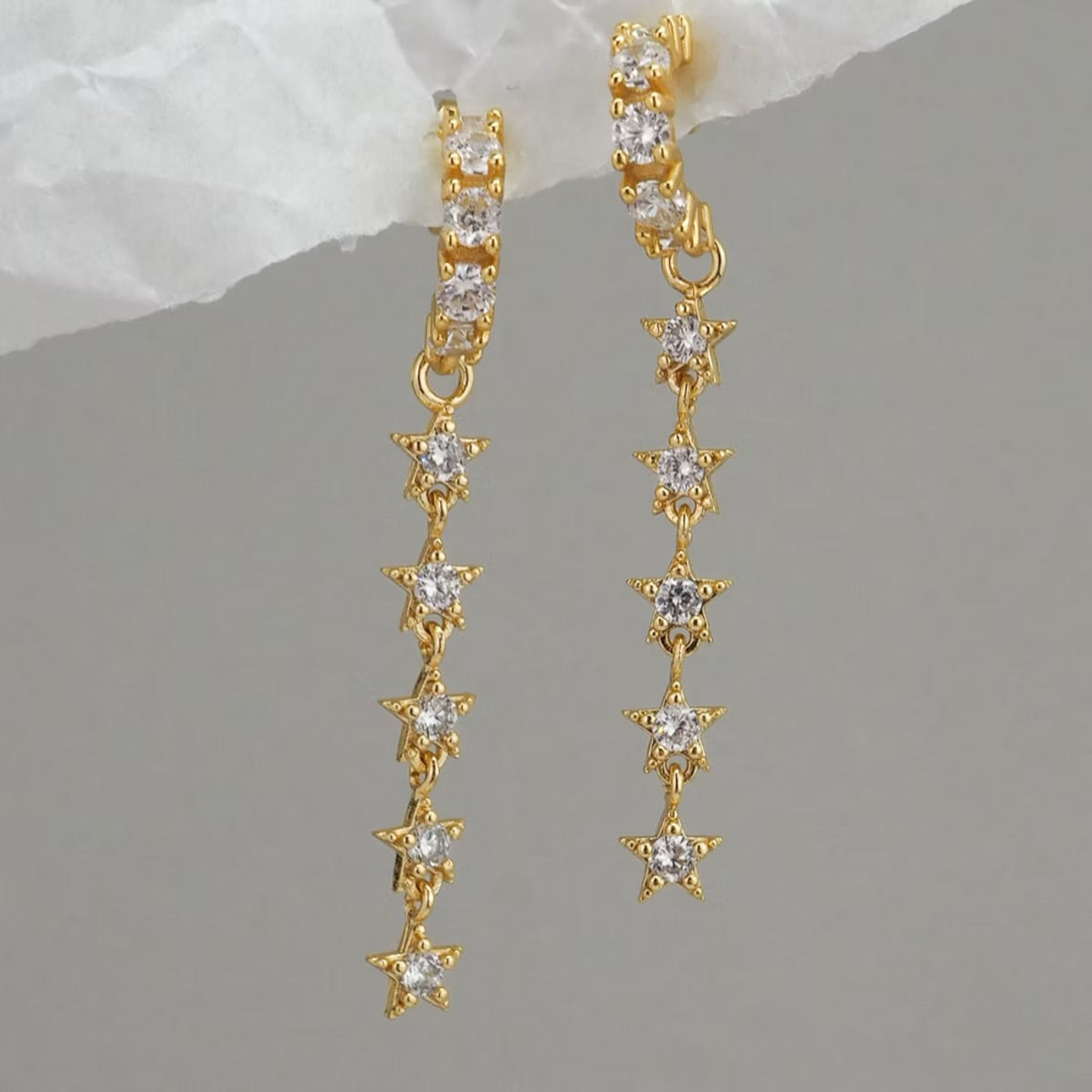 Stargaze Sparkle Hoops