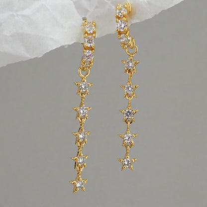 Stargaze Sparkle Hoops