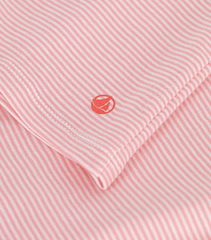 Tee-Shirt Round Neck MC - Pink Stripe