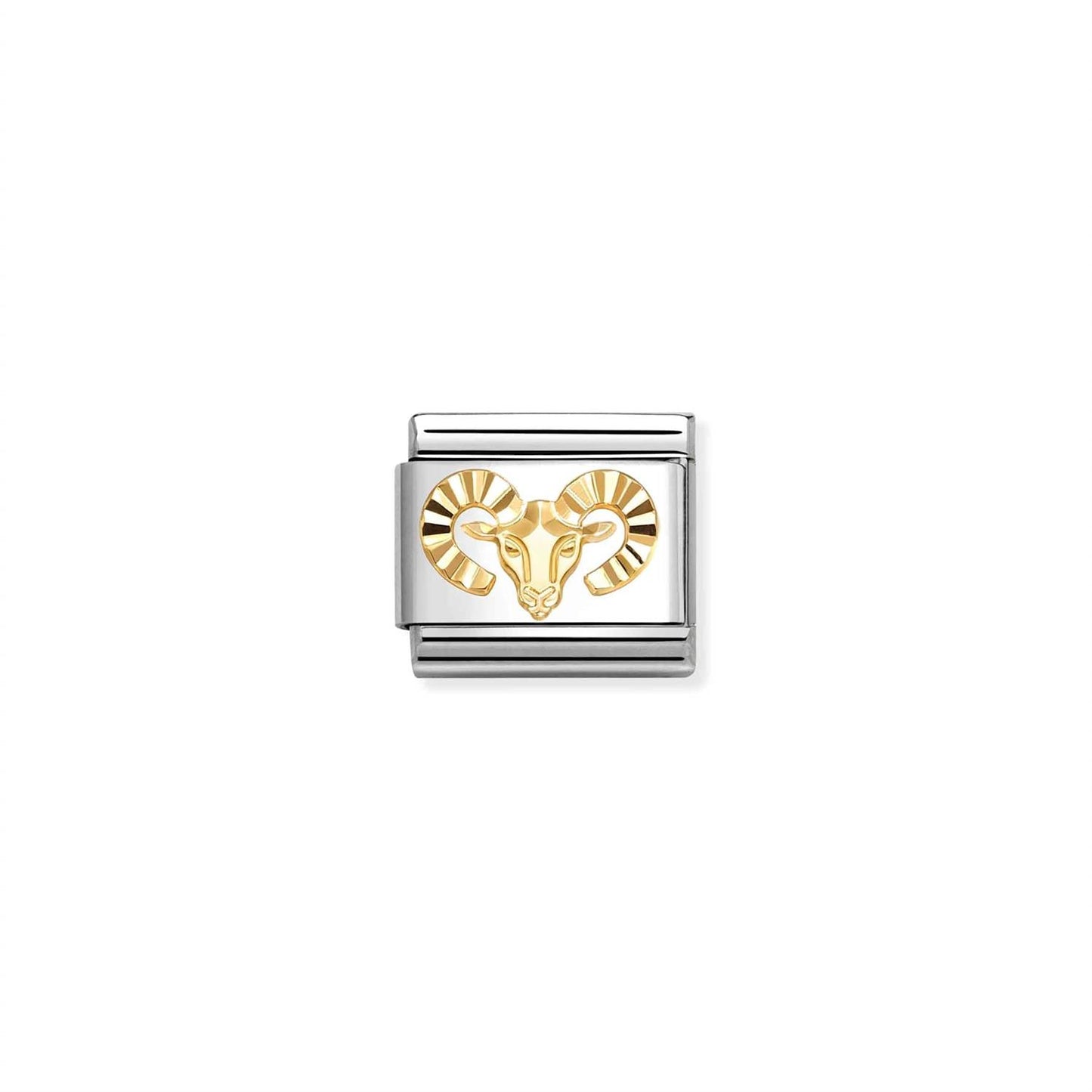 LINK, ARIES IN GOLD DIAMOND CUT (VÆREN)