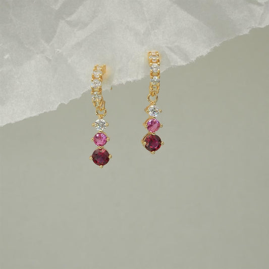 Punk Rain Pink Hoops