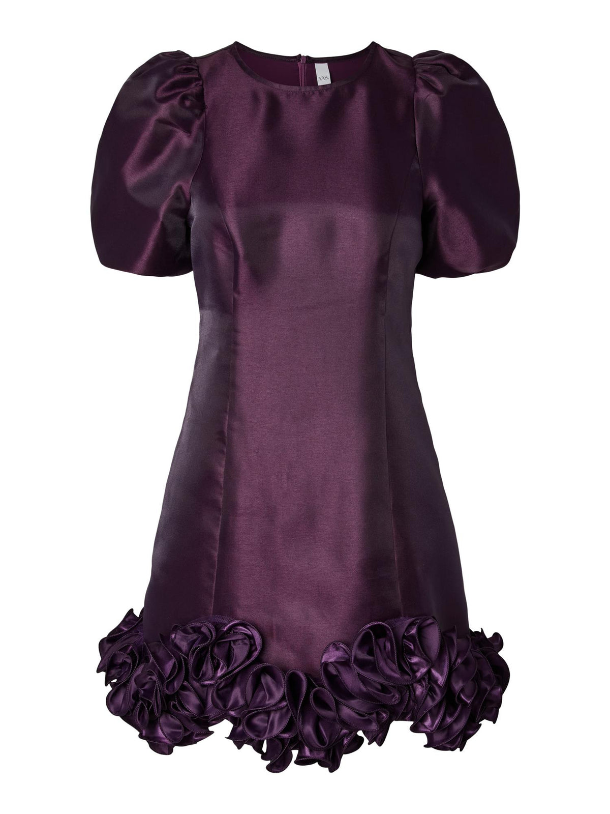 YASELINA WAVE 2/4 DRESS - SHADOW PURPLE