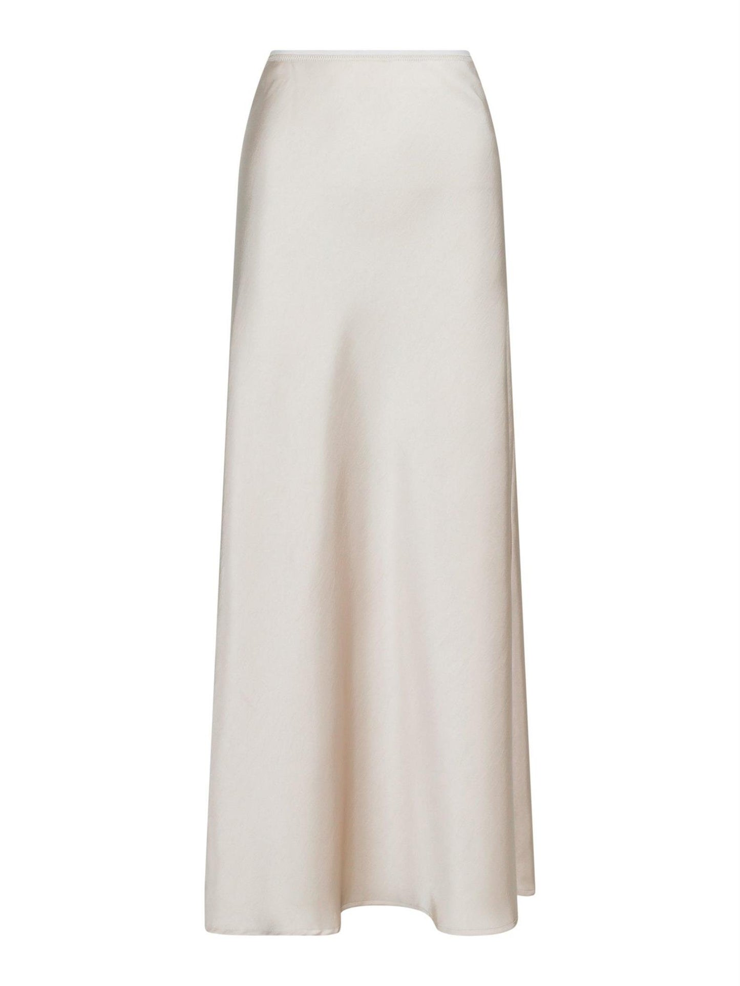 Vicky Heavy Sateen Skirt - Champagne