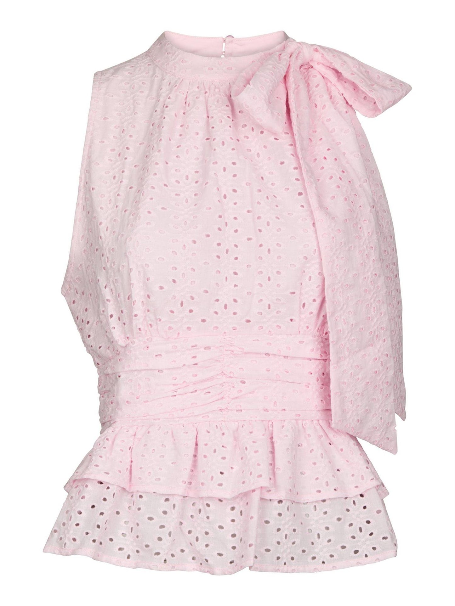 Ansol Emb Top - Light Pink
